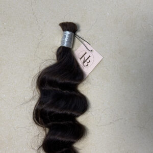 Bulk Body Wave Curls – Honey Brown (18")