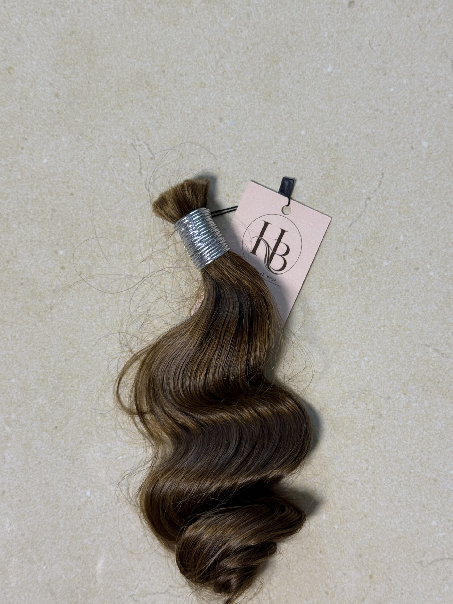 Bulk Deep Wave Curls – Color 1B (18"/20")